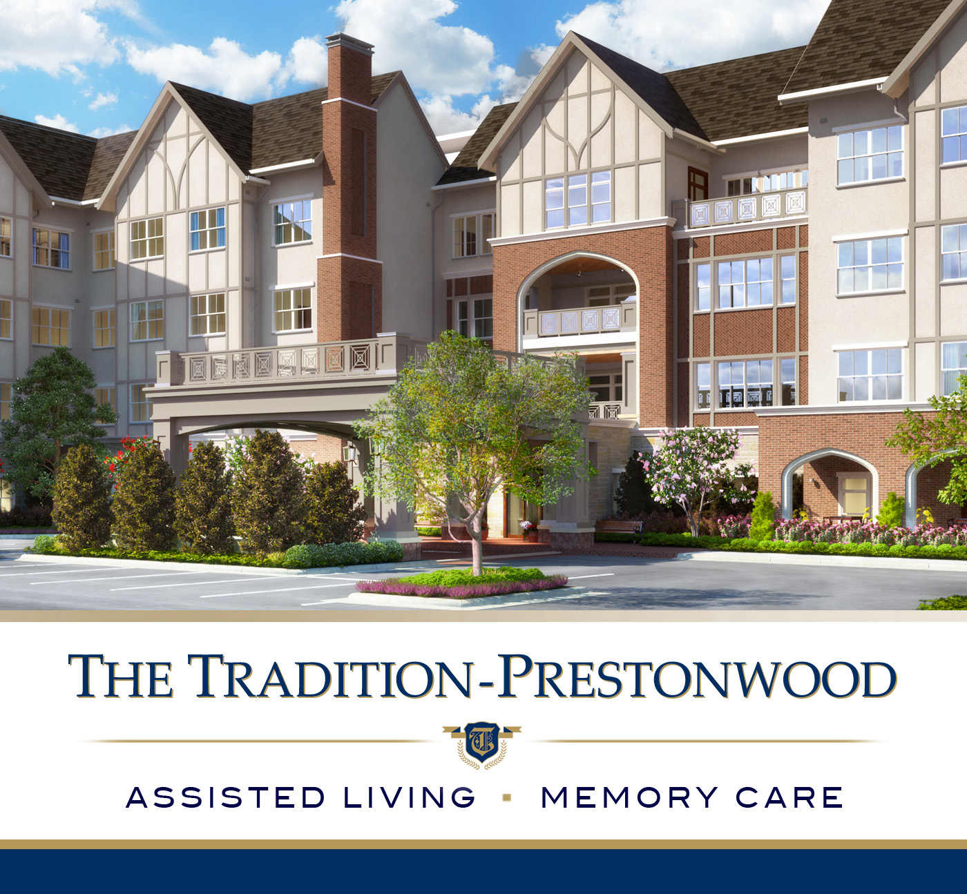 The TraditionPrestonwood Assisted Living/Memory Care Building Now